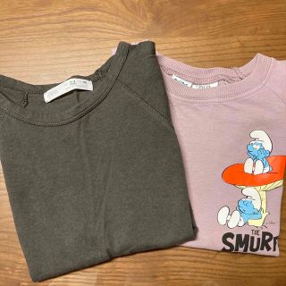 ザラキッズ(ZARA KIDS)のZARAザラ　ベビー　Ｔシャツ ２枚セット(Tシャツ/カットソー)