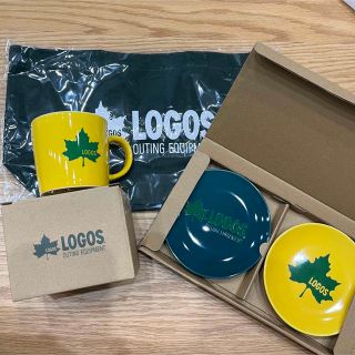 ロゴス(LOGOS)のLOGOS マグカップ　プレート　ミニトート(食器)