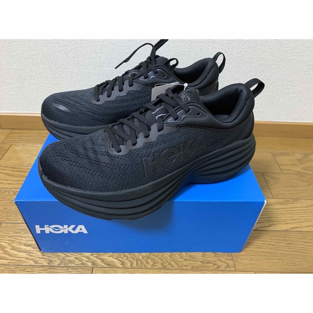 HOKA ONE ONE(ホカオネオネ)のかとさん専用　ホカオネオネ　ボンダイ8 未使用品 メンズの靴/シューズ(スニーカー)の商品写真