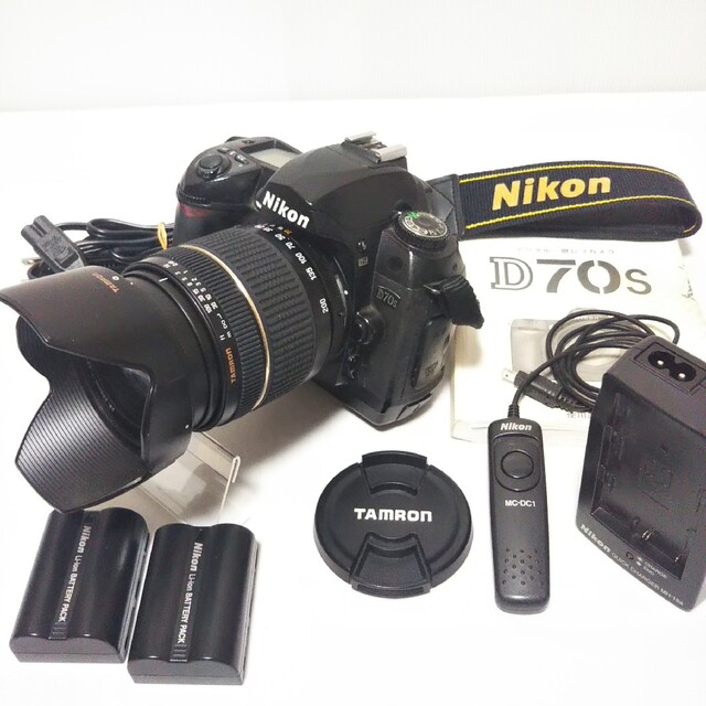 Nikon 一眼レフカメラD70S＋TAMRON高倍率ズームレンズ