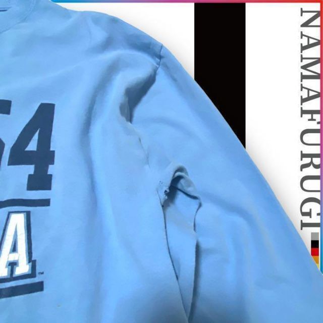 古着 Champion チャンピオン　カレッジ　コロンビア　大学 ビンテージ メンズのトップス(Tシャツ/カットソー(七分/長袖))の商品写真