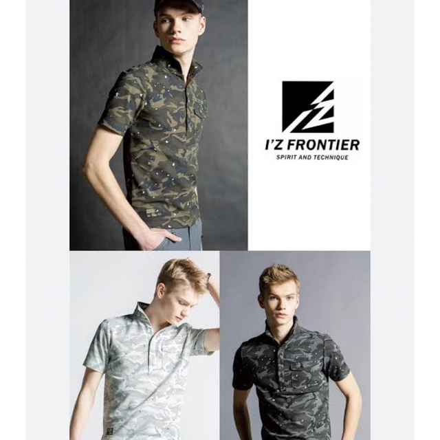 I`Z FRONTIER(アイズフロンティア)のアイズフロンティア　ポロシャツ　美品 メンズのトップス(ポロシャツ)の商品写真