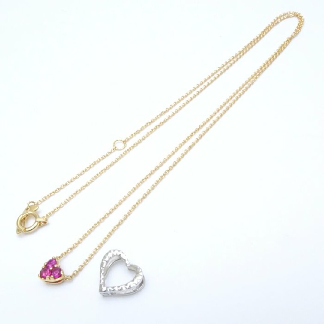 スタージュエリー STAR JEWELRY ハート ネックレス ルビー スタージュエリー STAR JEWELRY ハート ネックレス ルビー
