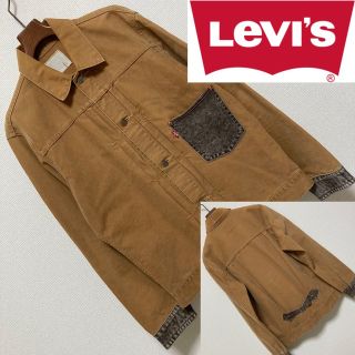 リーバイス(Levi's)の復刻■リーバイス■REDLOOP ファースト1st キャンバスレザー ジャケット(Gジャン/デニムジャケット)