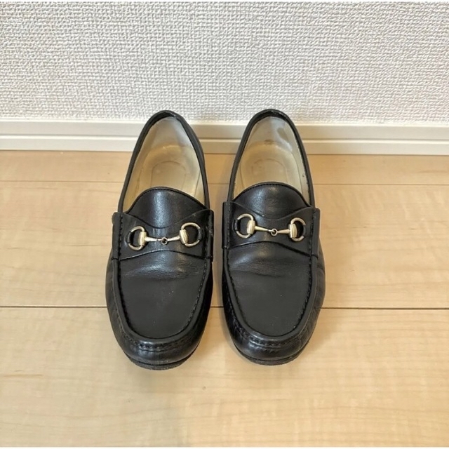 GUCCI グッチ ローファー 36.5 黒 【お気に入り】 51.0%OFF www.gold