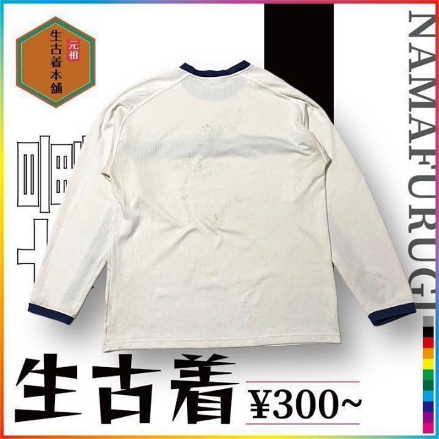 古着 90s  リーボック　サーマル　ラグラン　ロゴ　ワンポイント ビンテージ メンズのトップス(Tシャツ/カットソー(七分/長袖))の商品写真