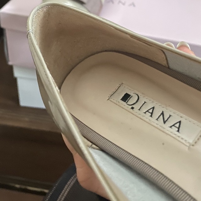 DIANA(ダイアナ)の（値下げ）ダイアナ　リボンローファー　レディース レディースの靴/シューズ(ローファー/革靴)の商品写真