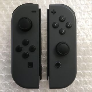 ニンテンドースイッチ(Nintendo Switch)のNintendoswitchジョイコン 左右セットグレー動作品(その他)