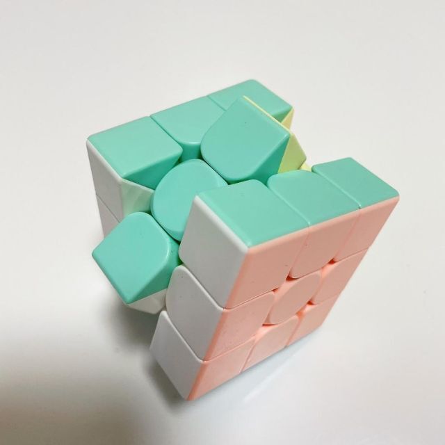 パステル カラー ルービック キューブ スピード 知育 玩具 3x3 おもちゃ