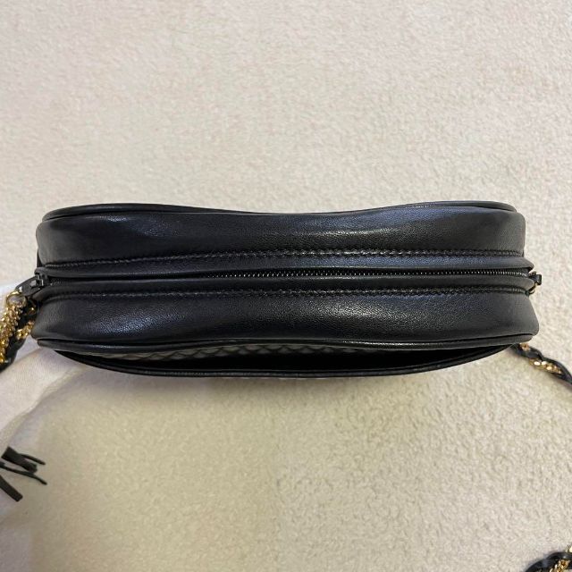 Bally - 【美品】BALLY チェーンショルダーバッグ レザー キルティング