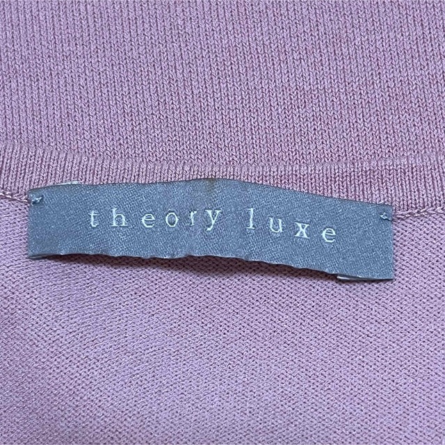 Theory luxe(セオリーリュクス)のセオリーリュクス theory luxe 半袖 カットソー 38 ピンク レディースのトップス(カットソー(半袖/袖なし))の商品写真