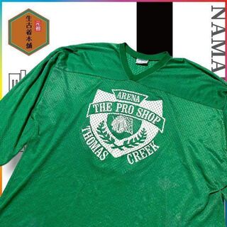 古着 Athletic Sewing 90s USA製 ホッケー　ゲームシャツ(Tシャツ/カットソー(七分/長袖))