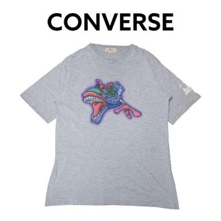 コンバース(CONVERSE)のCONVERSE　グラフィティ　ビッグプリント　Tシャツ　古着　コンバース(Tシャツ/カットソー(半袖/袖なし))