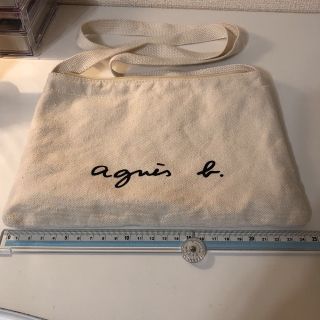 アニエスベー(agnes b.)のアニエスベー　ポシェット♡ホワイト　バッグ(ショルダーバッグ)