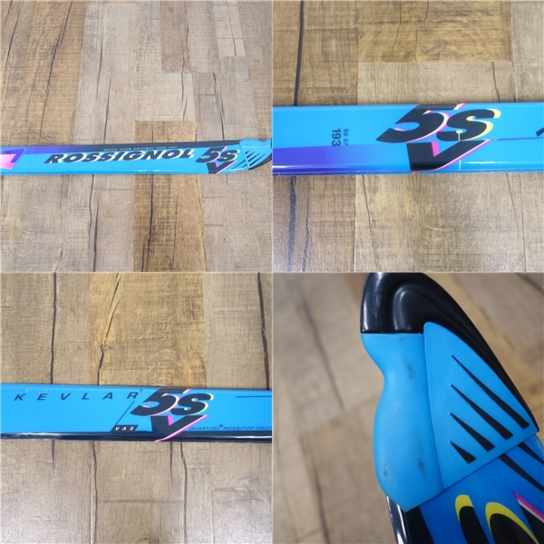 ROSSIGNOL(ロシニョール)の未使用 ロシニョール ROSSIGNOL KEVLAR 5sv 193cm センター 64ｍｍ レーシング スキー板 アウトドア 約1790ｇ(一本あたり) スポーツ/アウトドアのスキー(板)の商品写真