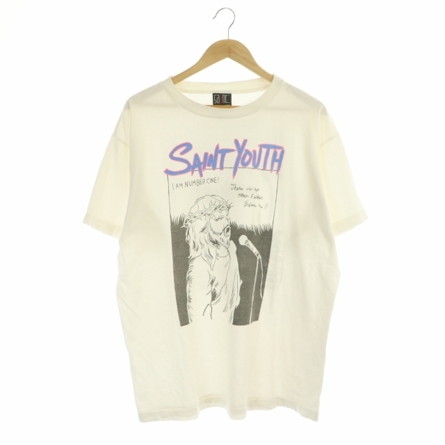 セントマイケル 22AW SS TEE SAINT YOUTH Tシャツ71cm袖丈