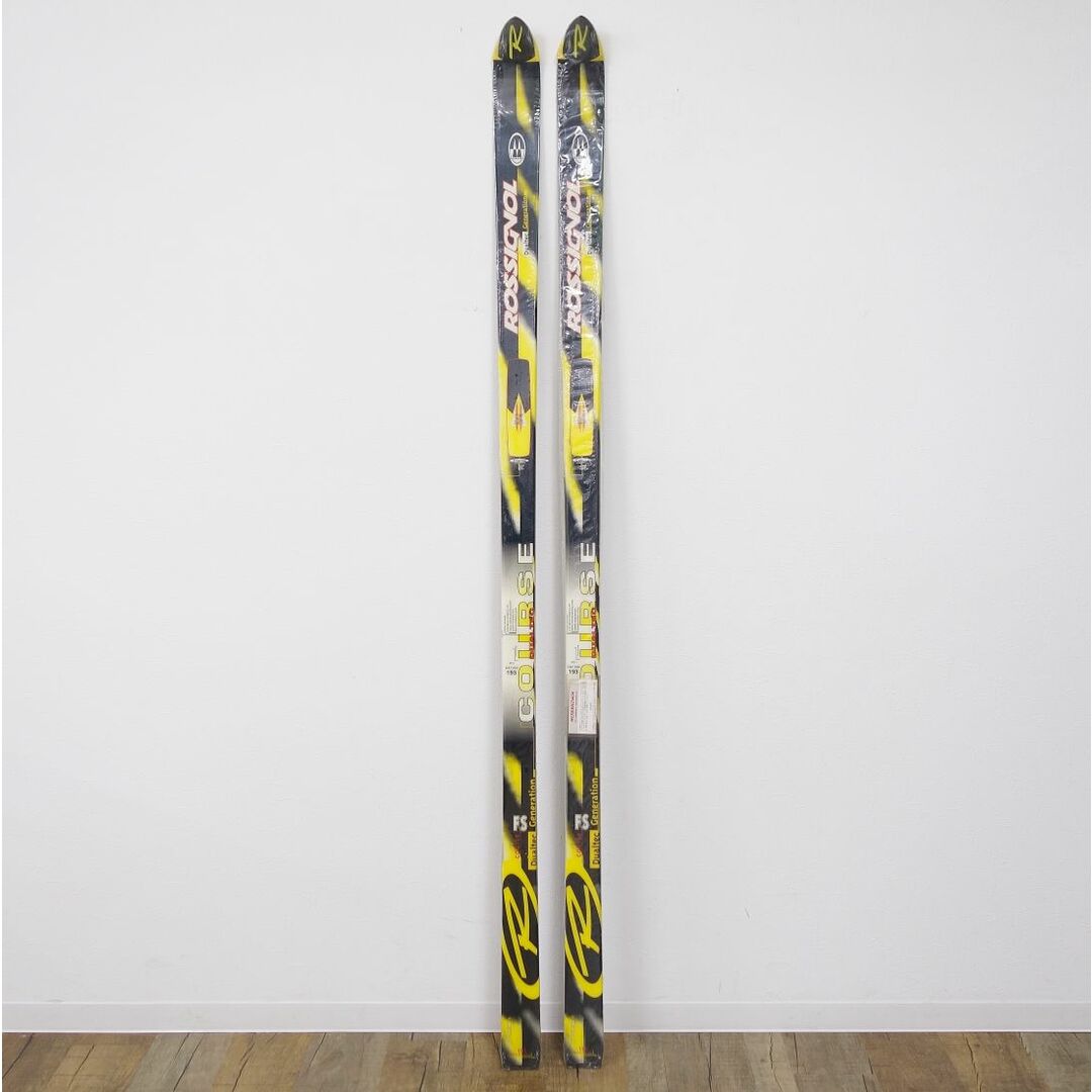 未使用 ロシニョール ROSSIGNOL V 274 CARBON 185cm センター 67ｍｍ ストレート スキー 板 アウトドア 約1620ｇ(一本あたり)表記サイズ約1620ｇ