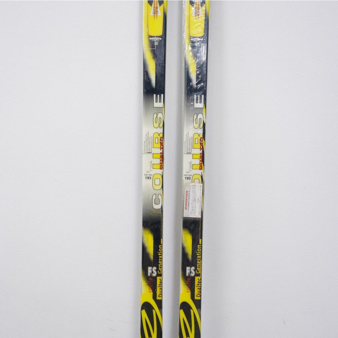 ROSSIGNOL(ロシニョール)の未使用 ロシニョール ROSSIGNOL Dualtec Generation 193cm センター 63ｍｍ スキー板 アウトドア 約1740ｇ(一本あたり) スポーツ/アウトドアのスキー(板)の商品写真