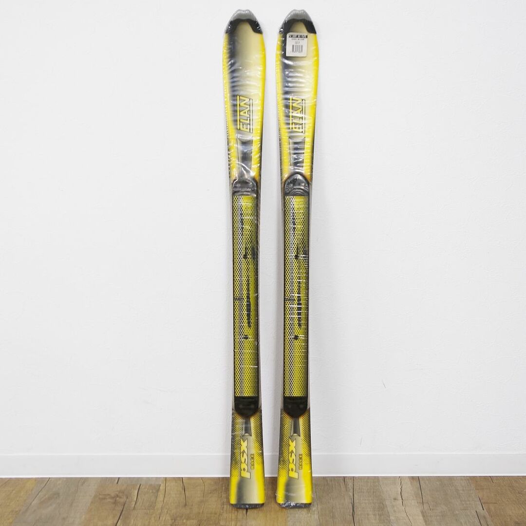 Elan(エラン)の未使用 エラン ELAN PSX SHORT SKI PLATE 113cm センター 62ｍｍ ショート スキー板 アウトドア 約1260ｇ(一本あたり) スポーツ/アウトドアのスキー(板)の商品写真