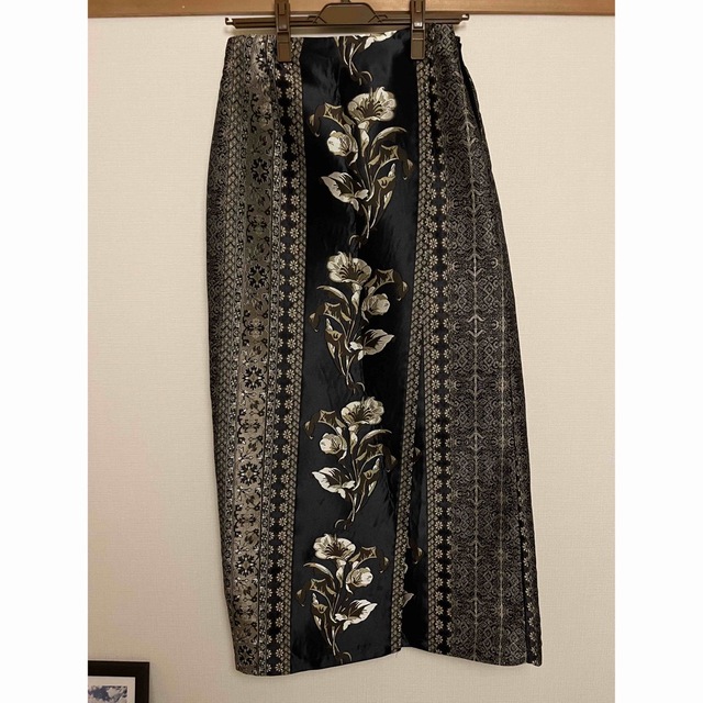 AMERI IMANE JACQUARD WRAP SKIRT AMERI IMANE JACQUARD WRAP SKIRT