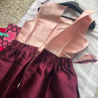 kate spade new york - 【良品】kate spade バイカラードレス フレア