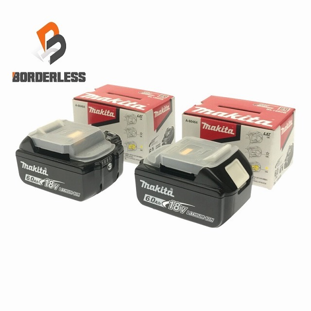 2023100%新品 純正マキタ18vバッテリー 6.0ah 5個セット TAi34