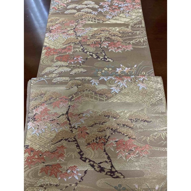 袋帯 全通 正絹 紅葉 | chilai.com.tr