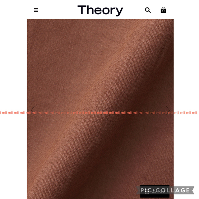 theory(セオリー)の✤2022SS セオリー Theory ECO CRUNCH WASH パンツ✤ レディースのパンツ(クロップドパンツ)の商品写真