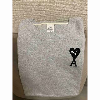 アミパリス ×プーマ　Tシャツ　グレー　XL(Tシャツ/カットソー(半袖/袖なし))