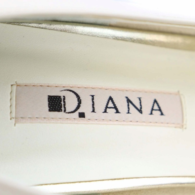 DIANA(ダイアナ)のダイアナ スクエアトゥパンプス ハイヒール レザー 23.5cm UL17248 レディースの靴/シューズ(ハイヒール/パンプス)の商品写真