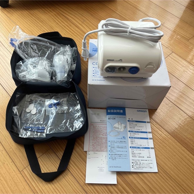 OMRON - コンプレッサー式 ネブライザー オムロン NE-C28 吸入器の通販