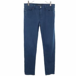 カルバンクライン(Calvin Klein)のカルバンクライン ストレイト ロング パンツ w28 ネイビー Calvin Klein メンズ 【中古】  【230502】(その他)