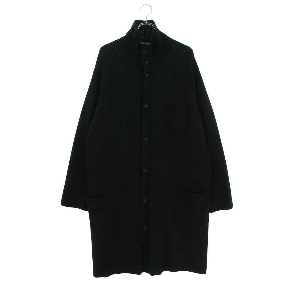 ヨウジヤマモト  18AW  BLACK Scandal 翁ロングニットカーディガン メンズ