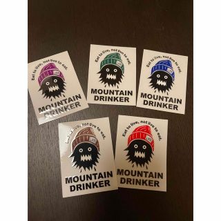 スノーピーク(Snow Peak)のMOUNTAIN DRINKERの転写シールです。(その他)