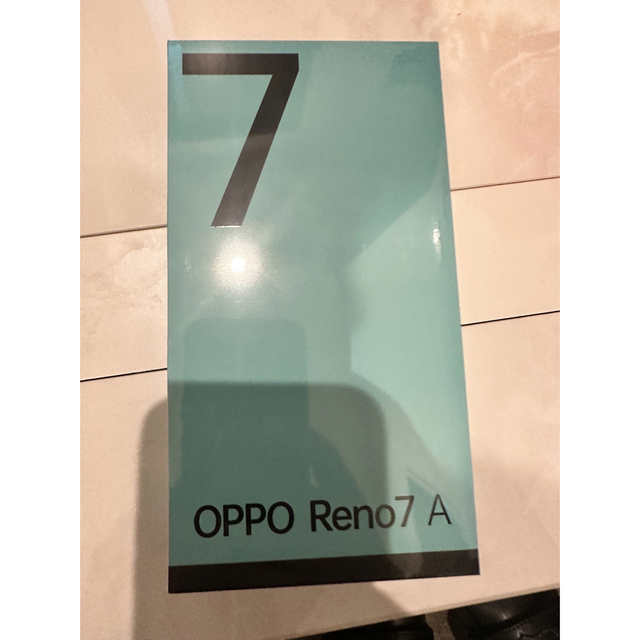 「OPPO Reno7 A A201OP スターリーブラック」