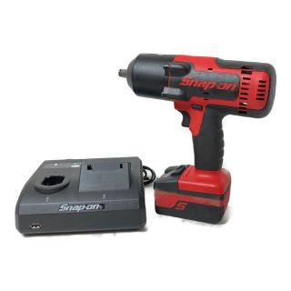 ＊＊Snap-on スナップオン 18V コードレスインパクトレンチ 差込角12.7mm  （バッテリ1個・充電器付） CT8850HV(その他)