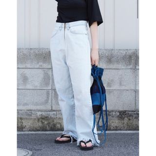 ナナナナサーカ(77CIRCA)の77circa★別注 circa make fringe denim 28サイズ(デニム/ジーンズ)