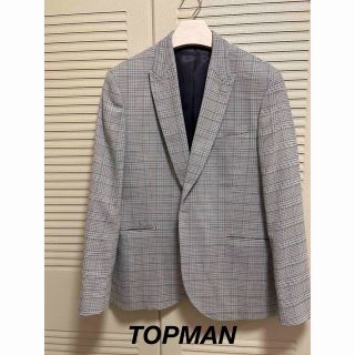 トップマン(TOPMAN)のTOPMANチェックジャケット(テーラードジャケット)