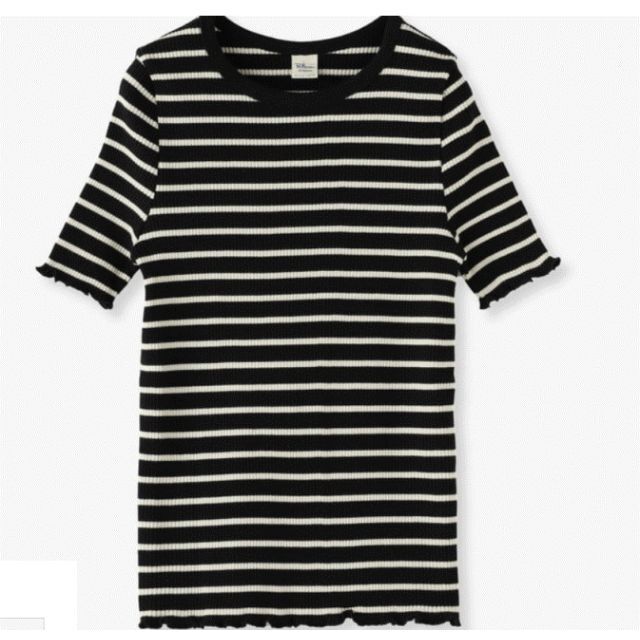 Ron Herman ロンハーマン Striped Rib Tee-