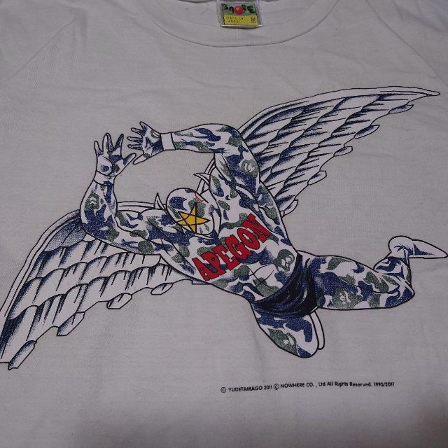 A BATHING APE - 希少APE×キン肉マン ビッグプリント Tシャツ A BATHING APE - 希少APE×キン肉マン ビッグプリント Tシャツ