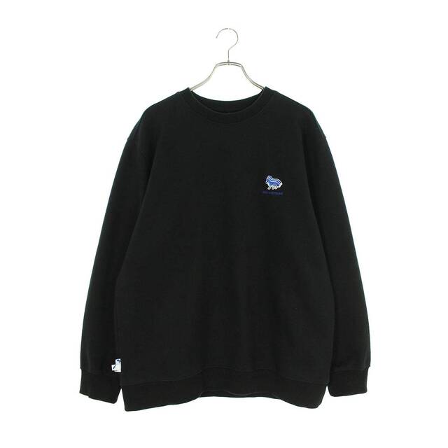 MAISON KITSUNE'(メゾンキツネ)のメゾンキツネ ×アーダーエラー ADERERROR  BTKSSSW09BK3 ロゴワッペンクルーネックスウェット メンズ 3 メンズのトップス(スウェット)の商品写真