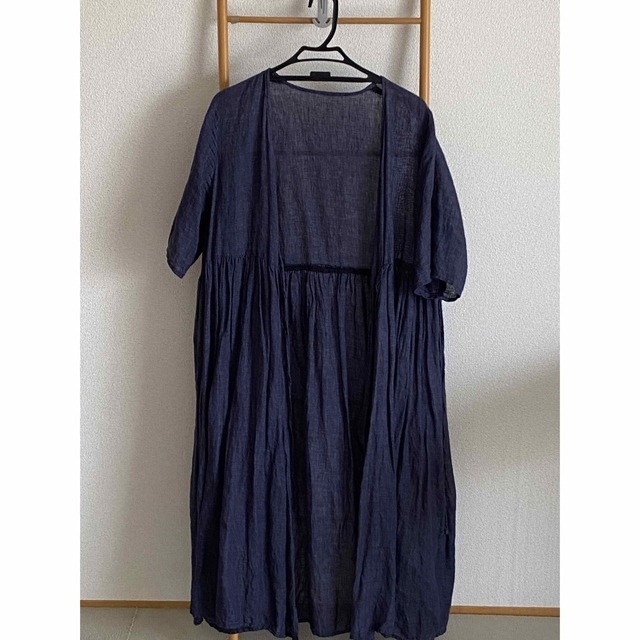 nest Robe(ネストローブ)のnest robe カシュクールワンピース レディースのワンピース(ロングワンピース/マキシワンピース)の商品写真
