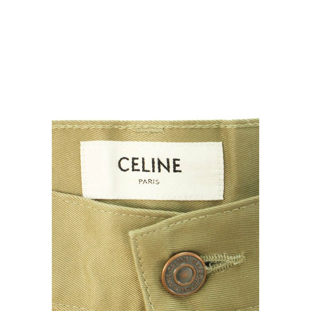 celine(セリーヌ)のセリーヌバイエディスリマン  2N010794D コットンキャンバスミドルハイウエストロングパンツ メンズ 28インチ メンズのパンツ(その他)の商品写真