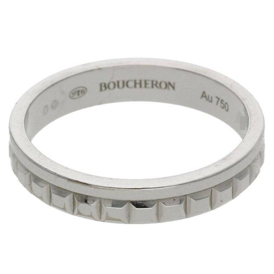 驚きの値段で】 - BOUCHERON ブシュロン 18号 メンズ K18WGリング