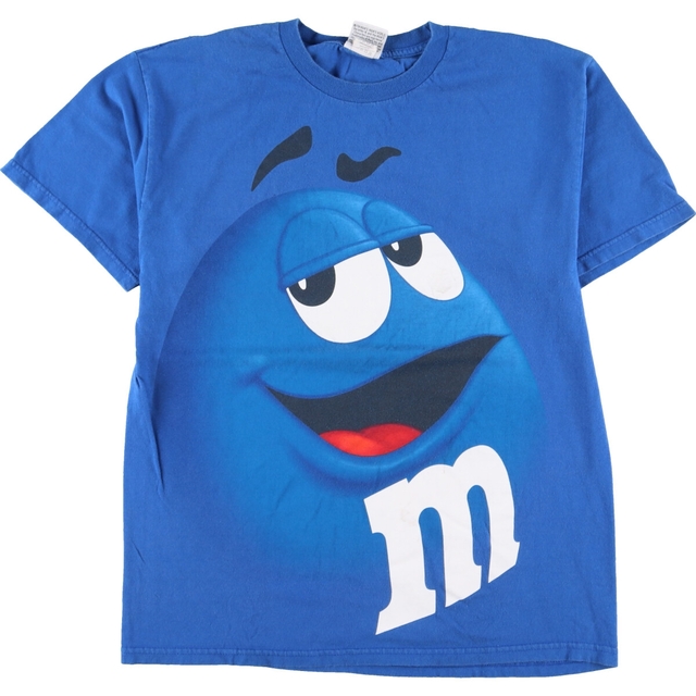 古着エムアンドエムズMampMエムアンドエムズ M&M's キャラクタープリントTシャツ メンズM /eaa333708