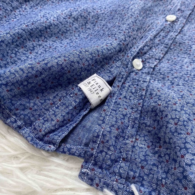 Frank&Eileen(フランクアンドアイリーン)の美品✨フランクアンドアイリーン シャツ 春服 ブラウス 夏服 花柄 リバティー レディースのトップス(シャツ/ブラウス(長袖/七分))の商品写真