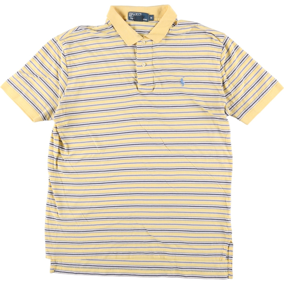 Ralph Lauren(ラルフローレン)の古着 ラルフローレン Ralph Lauren POLO by Ralph Lauren 半袖 ボーダー ポロシャツ メンズS /eaa332787 メンズのトップス(ポロシャツ)の商品写真