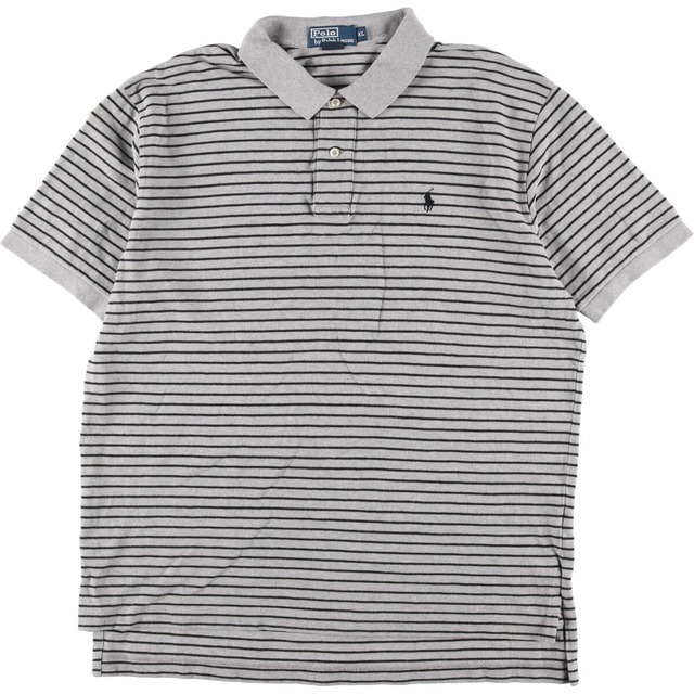 Ralph Lauren(ラルフローレン)の古着 ラルフローレン Ralph Lauren POLO by Ralph Lauren 半袖 ボーダー ポロシャツ メンズL /eaa332794 メンズのトップス(ポロシャツ)の商品写真