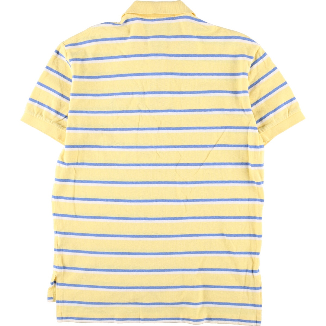 Ralph Lauren(ラルフローレン)の古着 ラルフローレン Ralph Lauren POLO by Ralph Lauren 半袖 ボーダー ポロシャツ メンズM /eaa332795 メンズのトップス(ポロシャツ)の商品写真