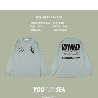 ウィンダンシー(WIND AND SEA)のYOU AND SEA- WDS CUSTOM L/S Tee (Tシャツ/カットソー(七分/長袖))